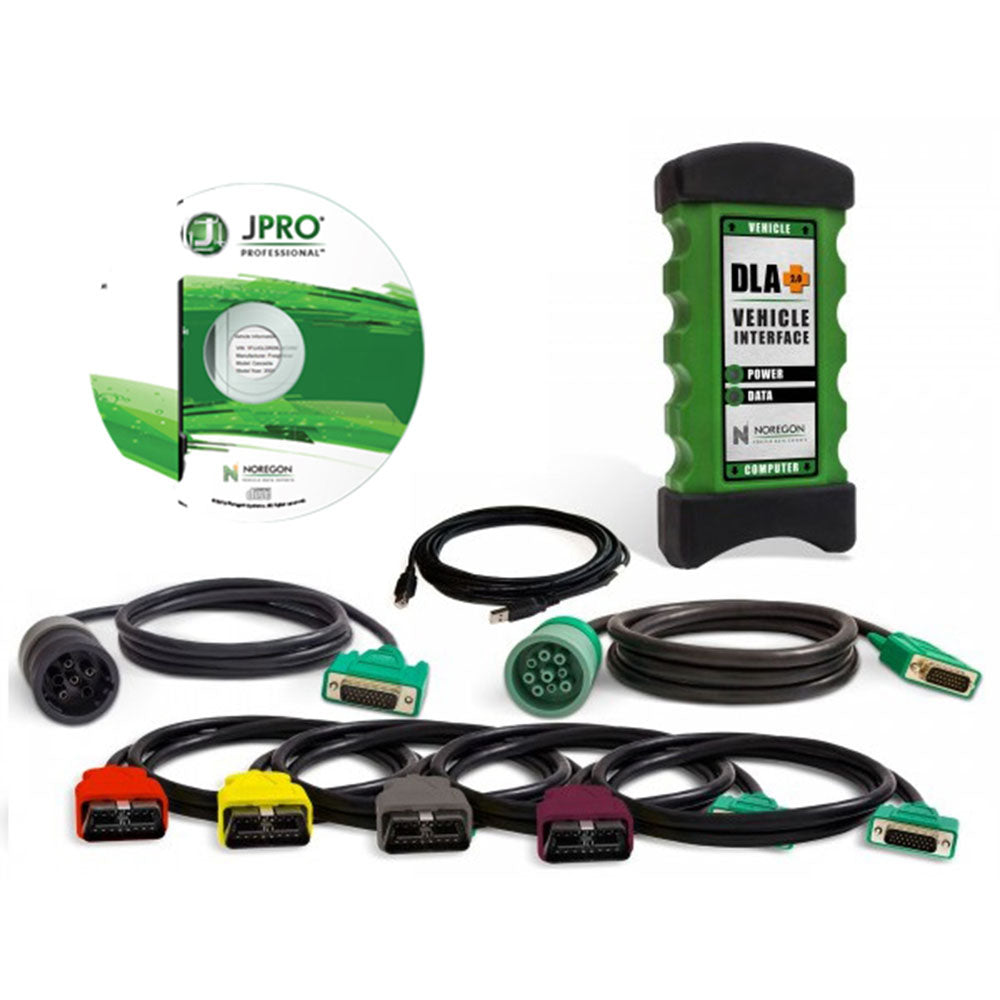 JPRO Diagnostic Tool With JPRO Software Noregon JPRO Professional Truck Diagnostic Scan Tool