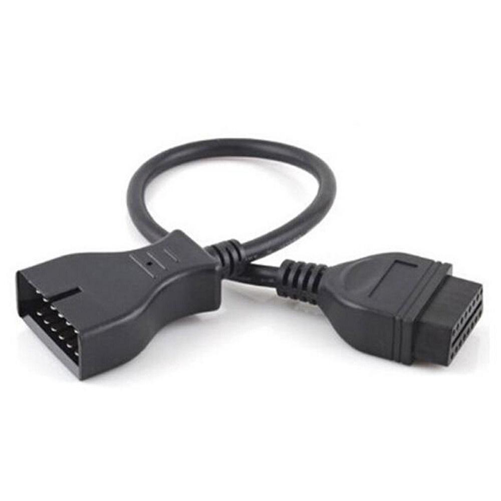 12pin OBD to 16pin OBD II Diagnostic Interface Cable for GM Vehicle