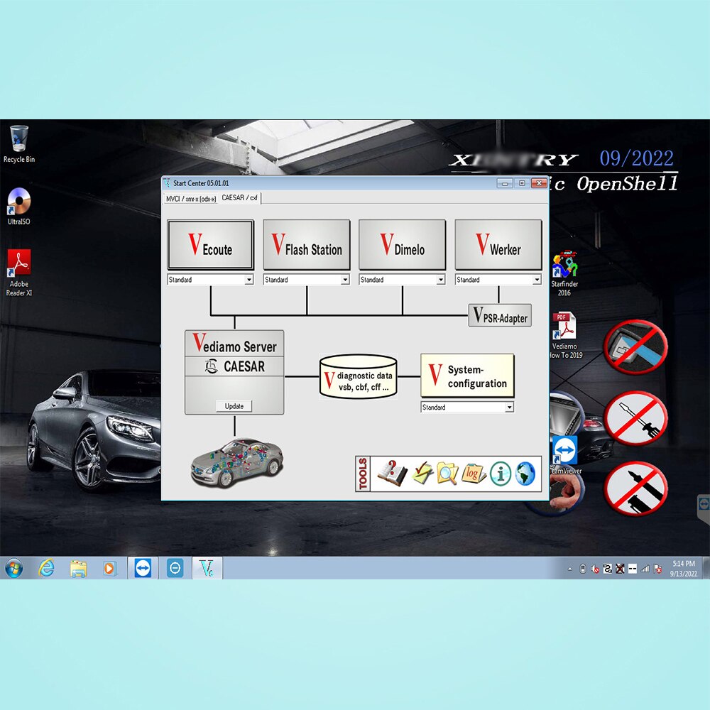 2022.09 Xentry Full Software For MB STAR C4 C5 C6 VCI Diagnostic Tool