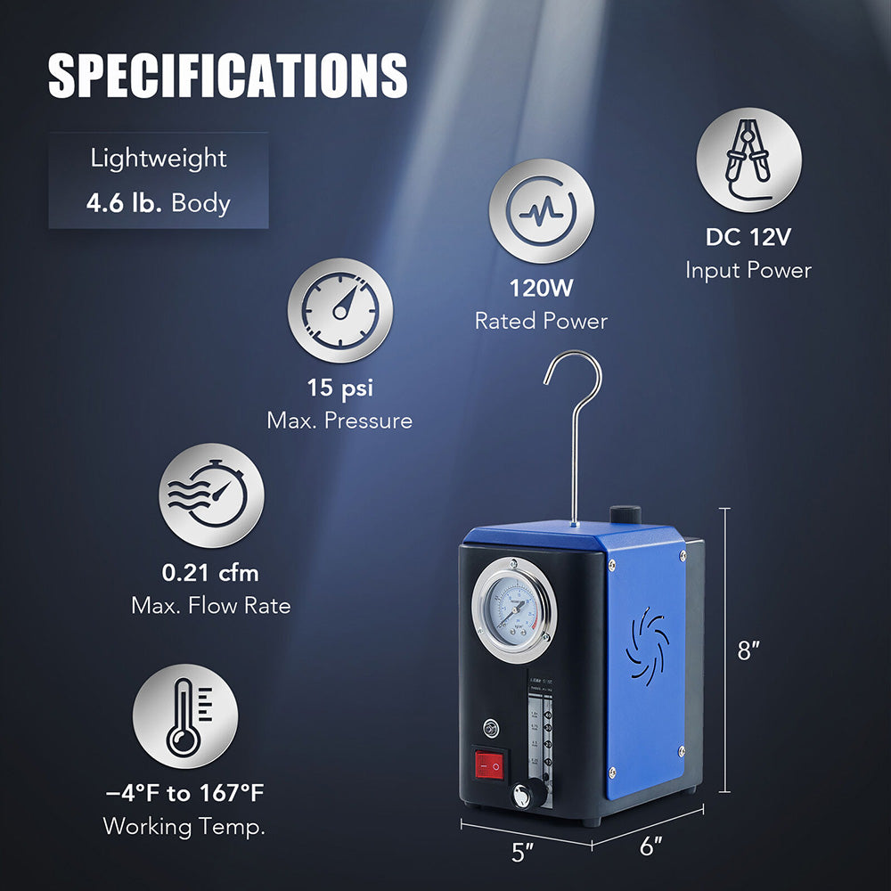 EVAP Leak Detector Machine Tool Set for Auto Cooling Exhaust System Le