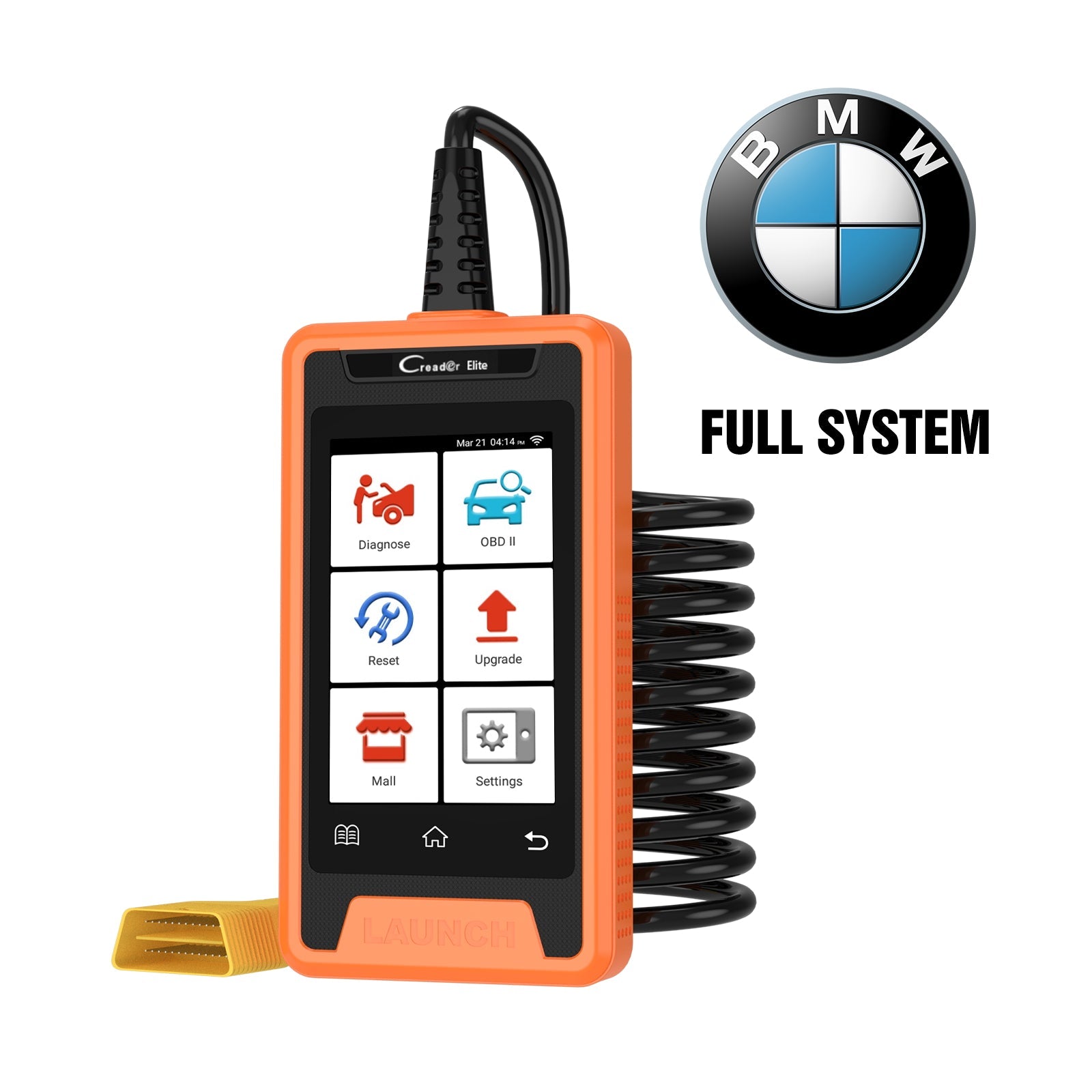 Launch Creader Elite BMW Full System OBD Scanner Diagnostic Tool
