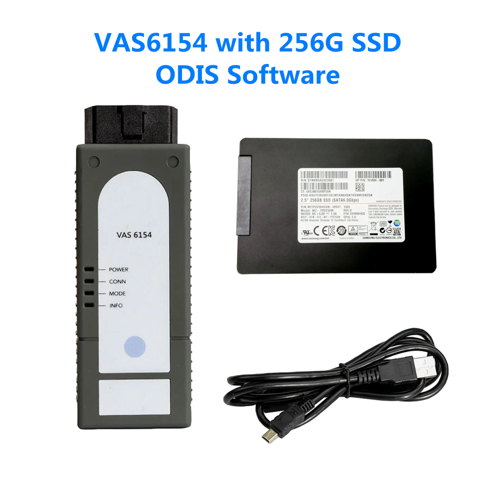 V-AS 6154 Interface VAG Diagnostic Tool With OKI Chip for VW Audi Skoda till 2022