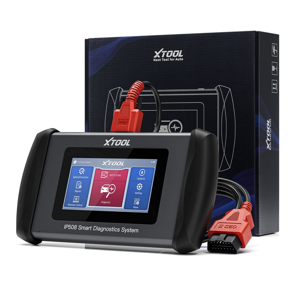 XTOOL InPlus IP508 OBD2 Scanner with ABS SRS Transmission Engine Code