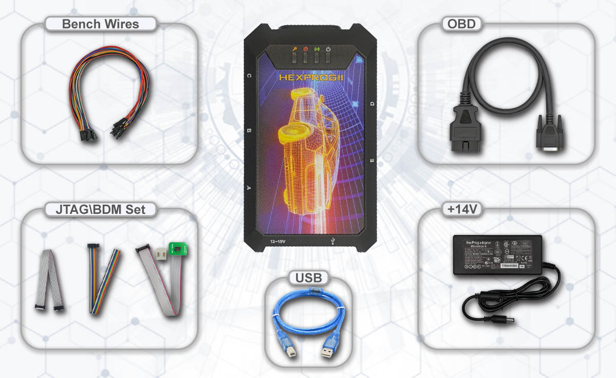 Hexprog II – Advanced ECU Programming & Cloning Tool—BASIC SET (MICTROTRONIK)