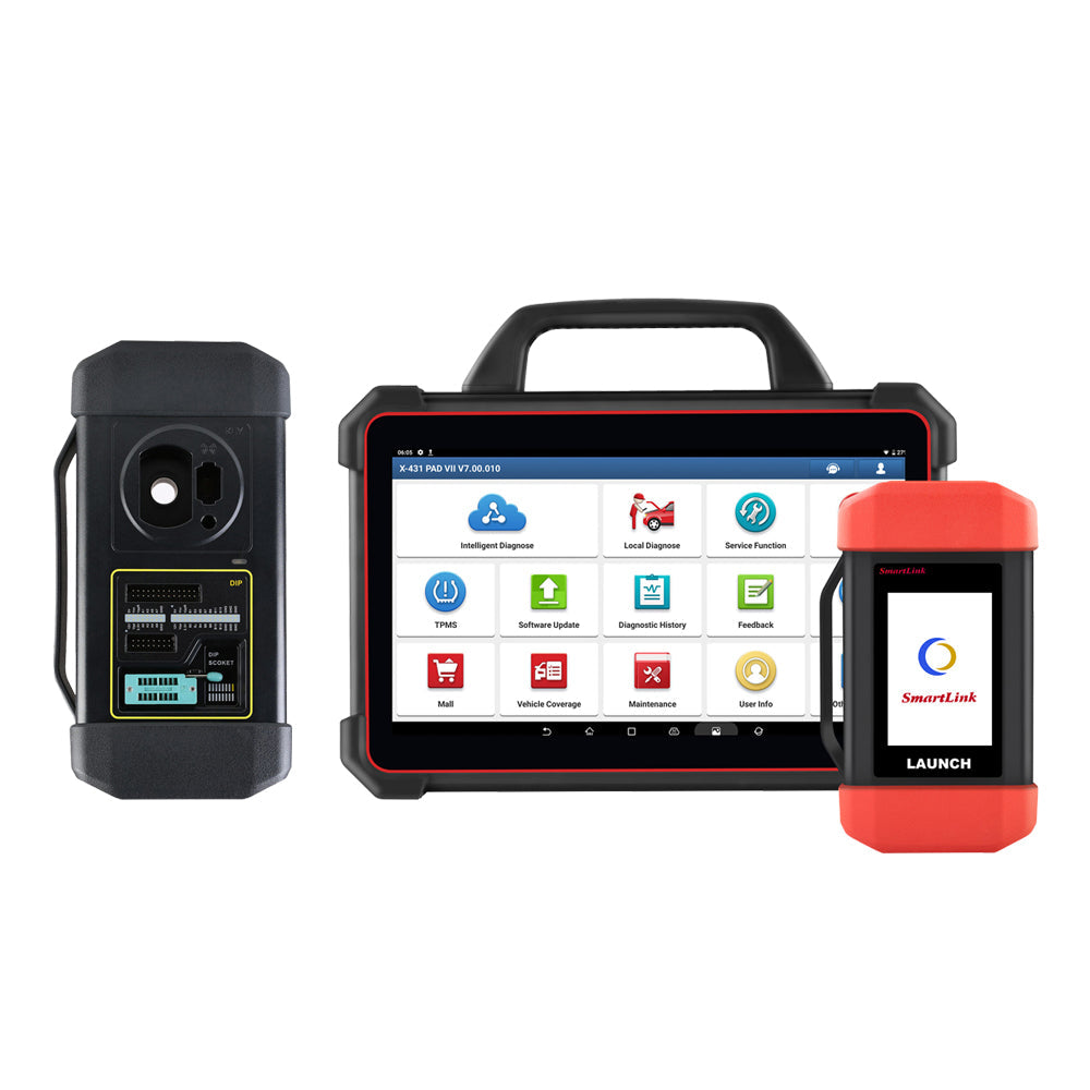 Launch X431 PAD VII (PAD 7) X-PROG 3 Full system Diagnostic Tool with 32 Service Functions Support Online Programming