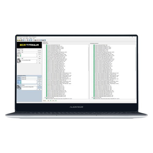 Alientech ECM Titanium Full Version ECU and TCU Remapping Software