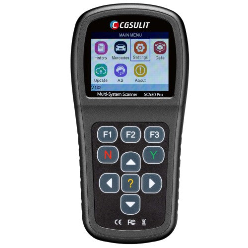 CGSULIT SC530 Pro Bi-Directional OBD2 Scanner Full-System Diagnostic Tool For Mercedes-Benz Vehicles 2025
