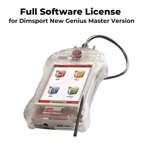 Original Dimsport New Genius Slave Version / Master Version with Full Software Activation All Vehicle