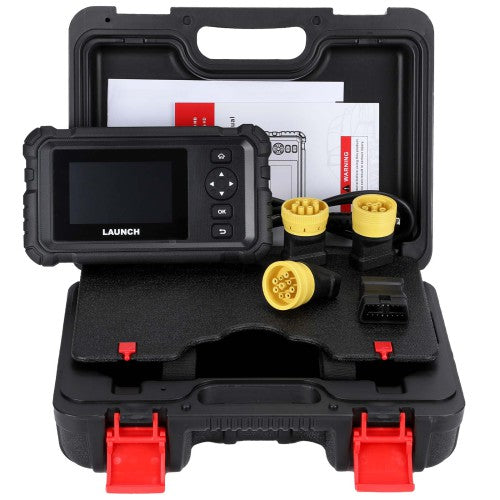 LAUNCH CRP129 HD Heavy Duty Diagnostic Tool Full System Diesel Scan  Support 7 Service Functions DPF Regeneration