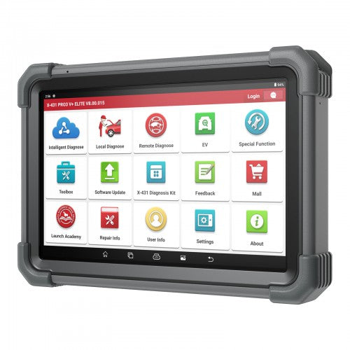 LAUNCH X431 PRO3 V+ Elite V5.0 Global Diagnostic Scanner SmartLink C 2.0 & 37 Service Topology Mapping Support