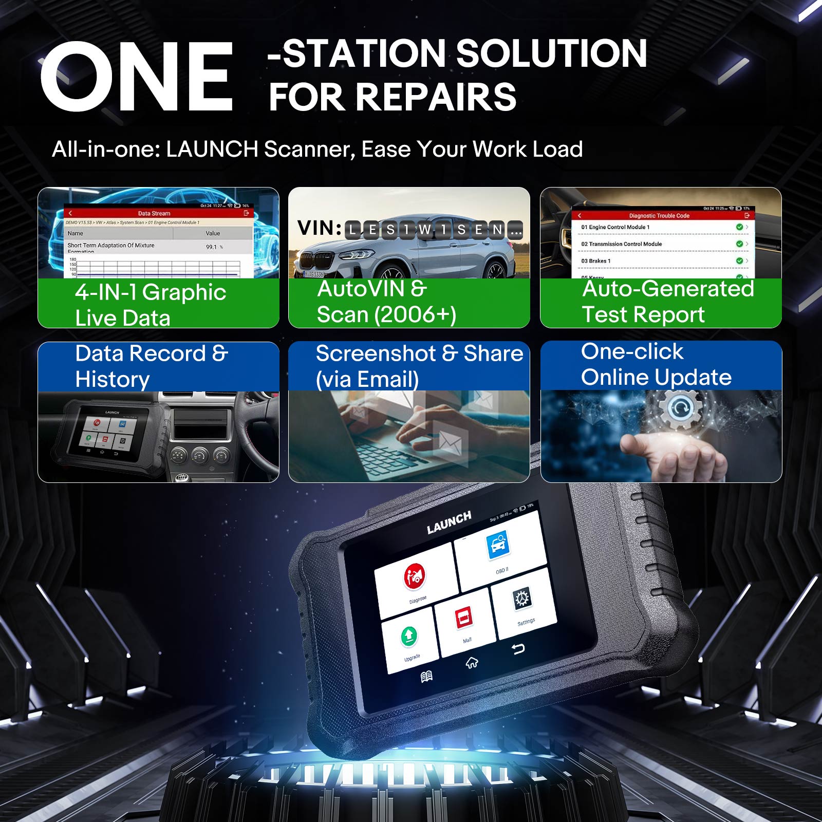 LAUNCH X431 Creader Elite 2.0 BBA Scanner – HONGKONG IXUANER TECH CO ...