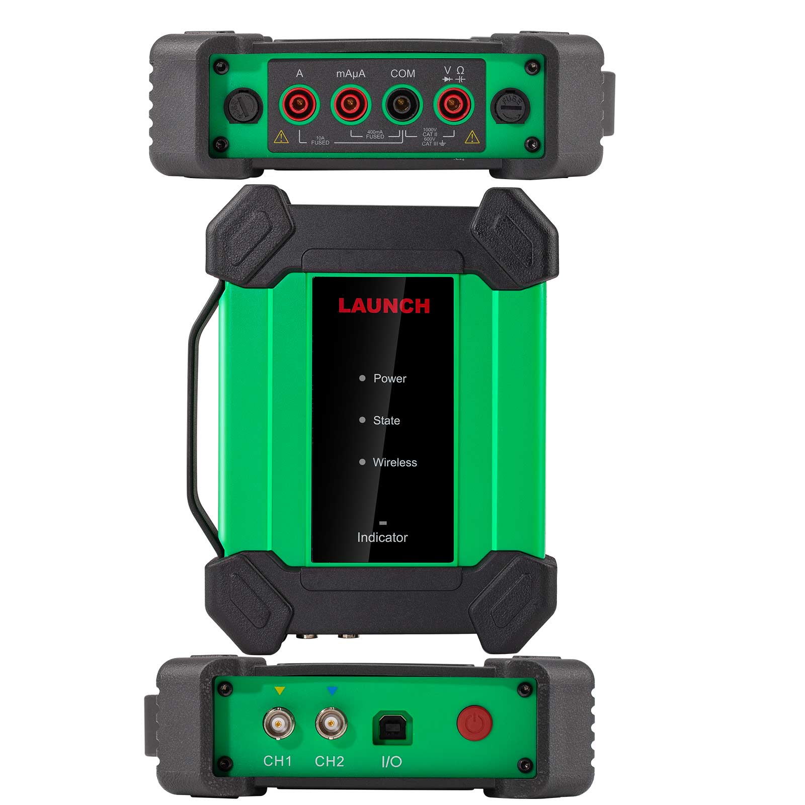LAUNCH EM101N EV Scopebox 2 Channel Oscilloscope Multimeter Hybrid 2025