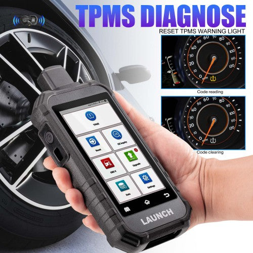 Launch Creader TPMS 5011 V2 TPMS Relearn Tool Activate 315/433MHZ Tire Pressure Sensors[Pre-order]