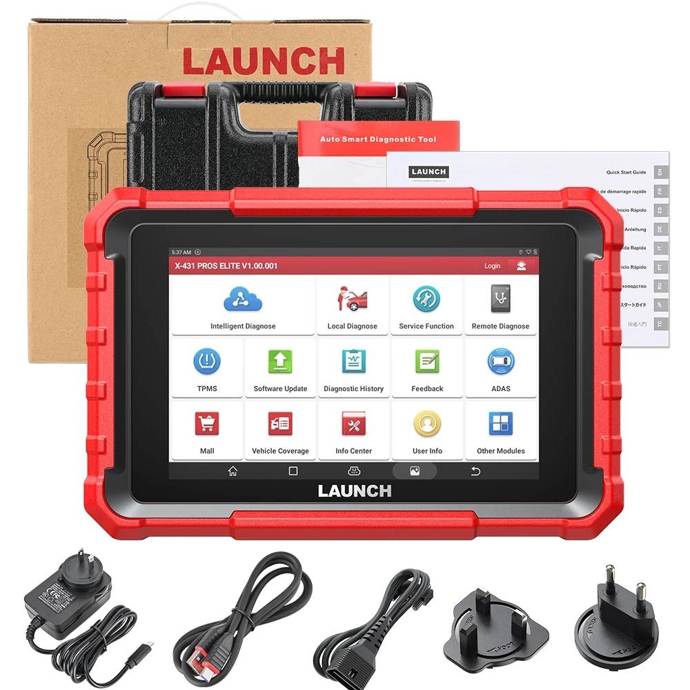 Frival Scan Launch X431 PROS Elite All System Bi-Directional Diagnostic Tool Suppo ...
