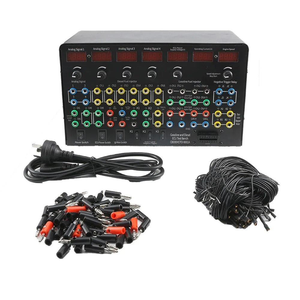 Master MST-9001A Diesel and Gasoline Engine ECU Test Bench Car Sensor ...