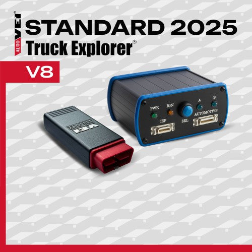 AutoVEI Truck Explorer Device Kit Revolution with 100-700 Tokens TRUCKS PROGRAMMING & DIAGNOSTIC TOOLS