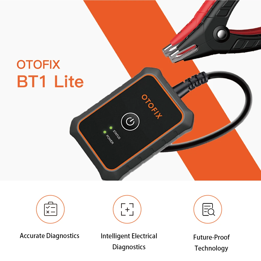 Autel OTOFIX BT1 Lite Car Battery Analyser Auto Diagnostic Tool OBD2 Scanner Tester