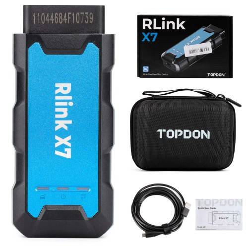 TOPDON RLink X7 for B-enz with V2024.09 SSD Software Supports Offline Coding & Programming