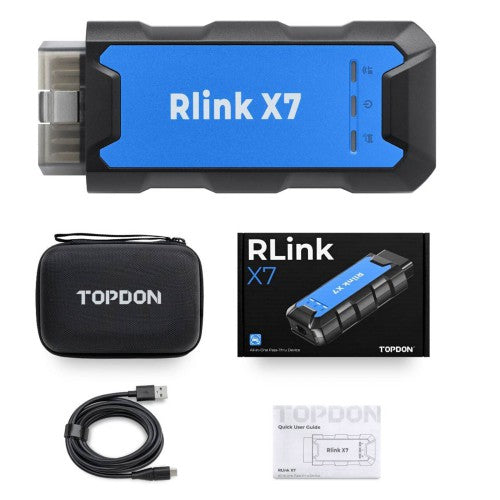 TOPDON RLink X7 for V-W Supports ODIS V23 Online ECU Programming ECU Coding Support CAN FD DoIP