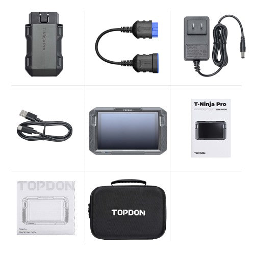TOPDON T-Ninja Pro OBD Automotive Key Programmer Supports CAN FD DOIP ...