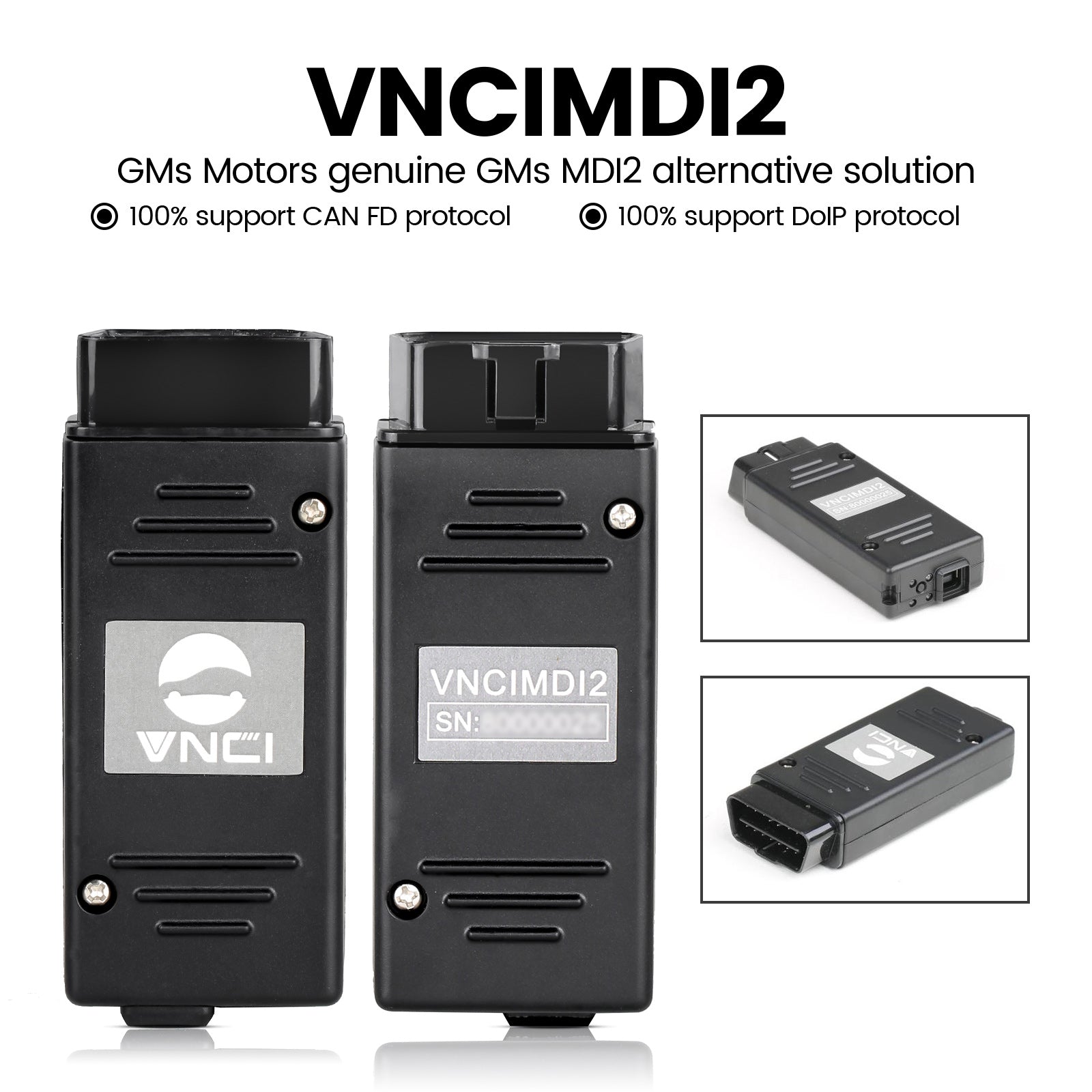 VNCI MDI2 Diagnostic Interface for G-M Support CAN FD/ DoIP