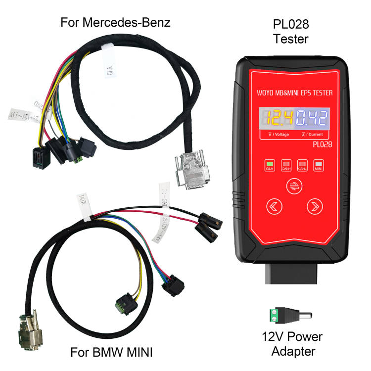 WOYO PL028 For Benz &  BMW MINI EPS Tester Drive Simulator EPS Motor Car Diagnostic tool