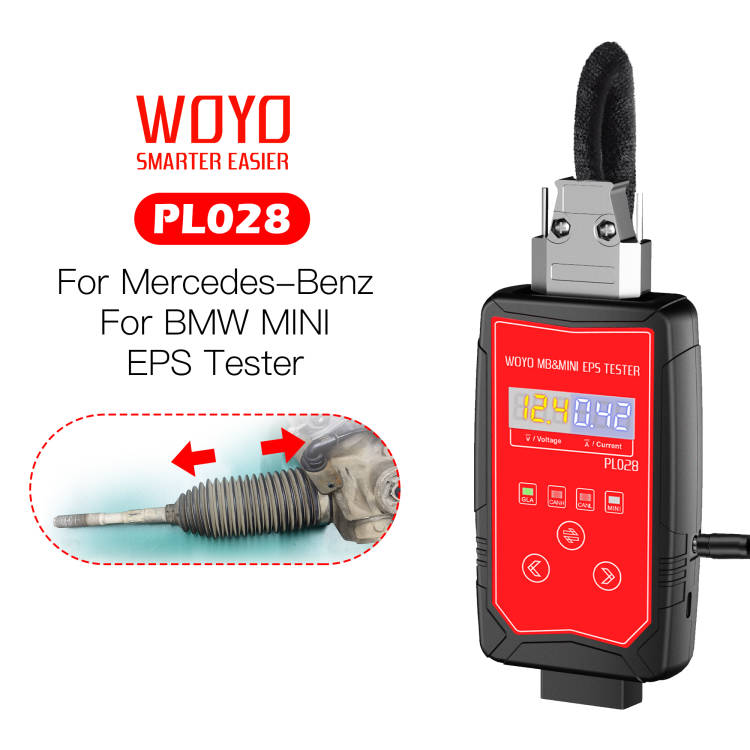 WOYO PL028 For Benz &  BMW MINI EPS Tester Drive Simulator EPS Motor Car Diagnostic tool