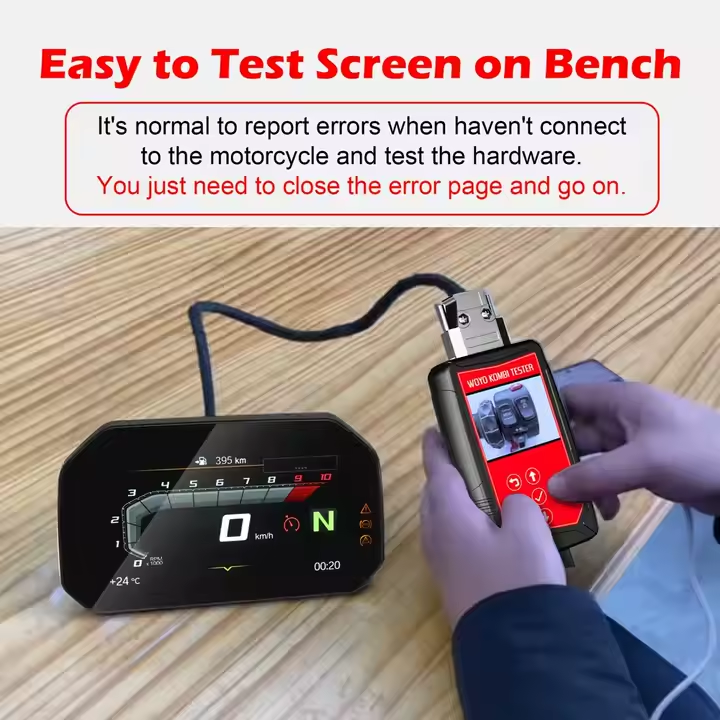 WOYO MOTO002 KOMBI Diagnostic Tool Offline Testing Device for BMW Motorcycle ECU Modules & TFT Displays