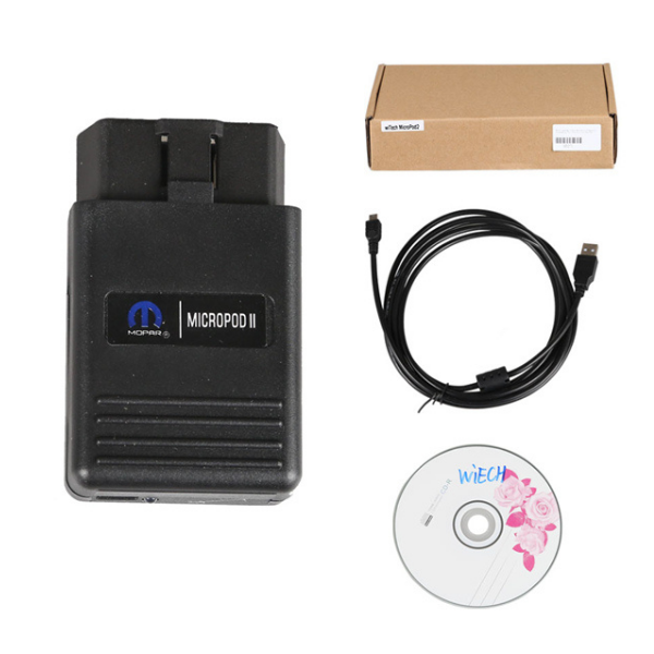 V17.02 wiTech MicroPod 2 for Chrysler Diagnosis Support Car Year to 2018