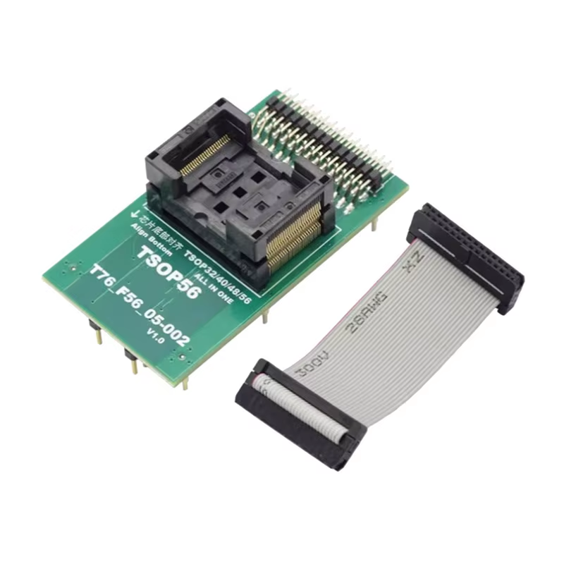 XGecu T76 Programmer Universal ZIF Socket Adapter - TSOP32/40/48/56 Burner for Chip Programming (Model A73E)