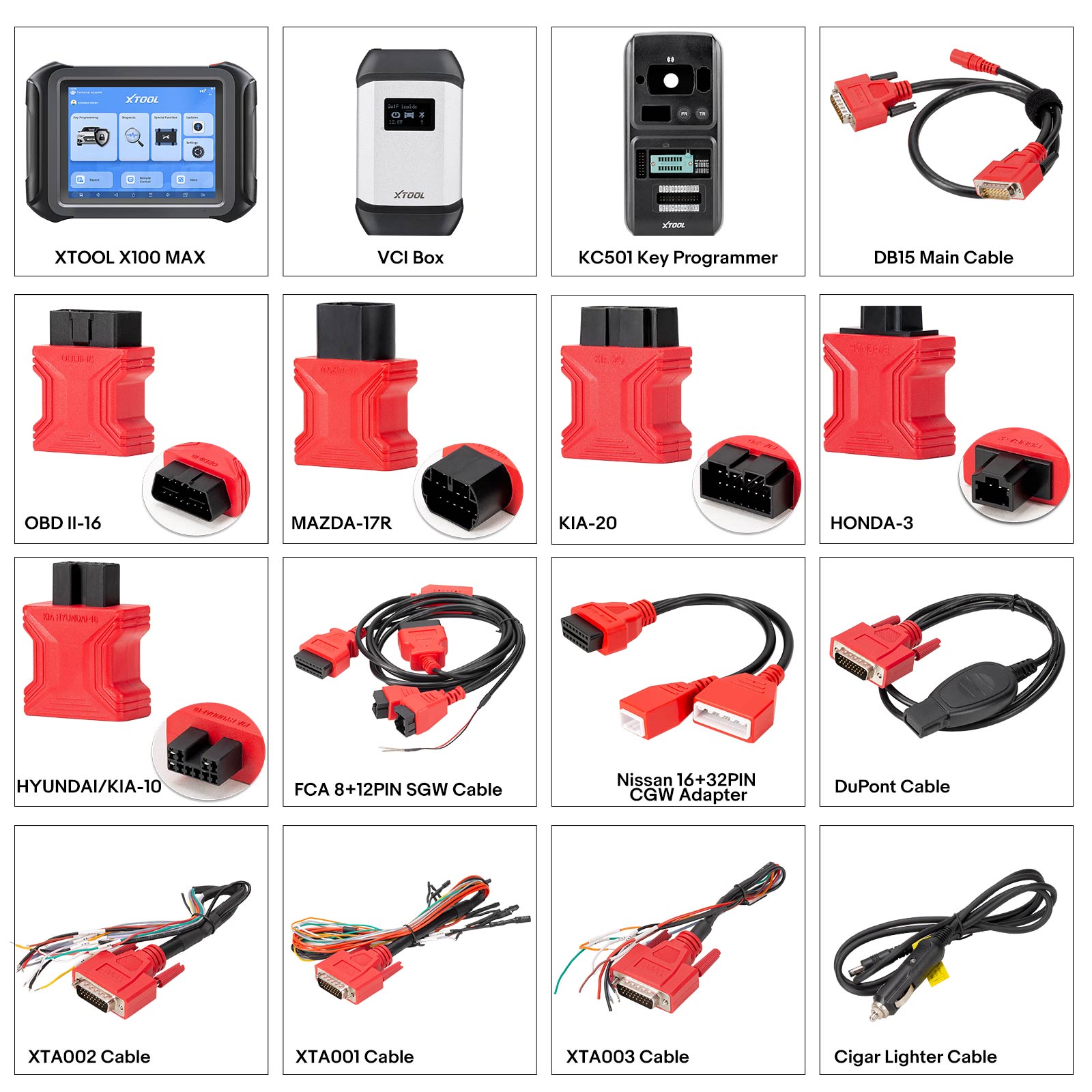 XTOOL X100 MAX2 J2534 ECU & Immobilizer Key Programmer 42