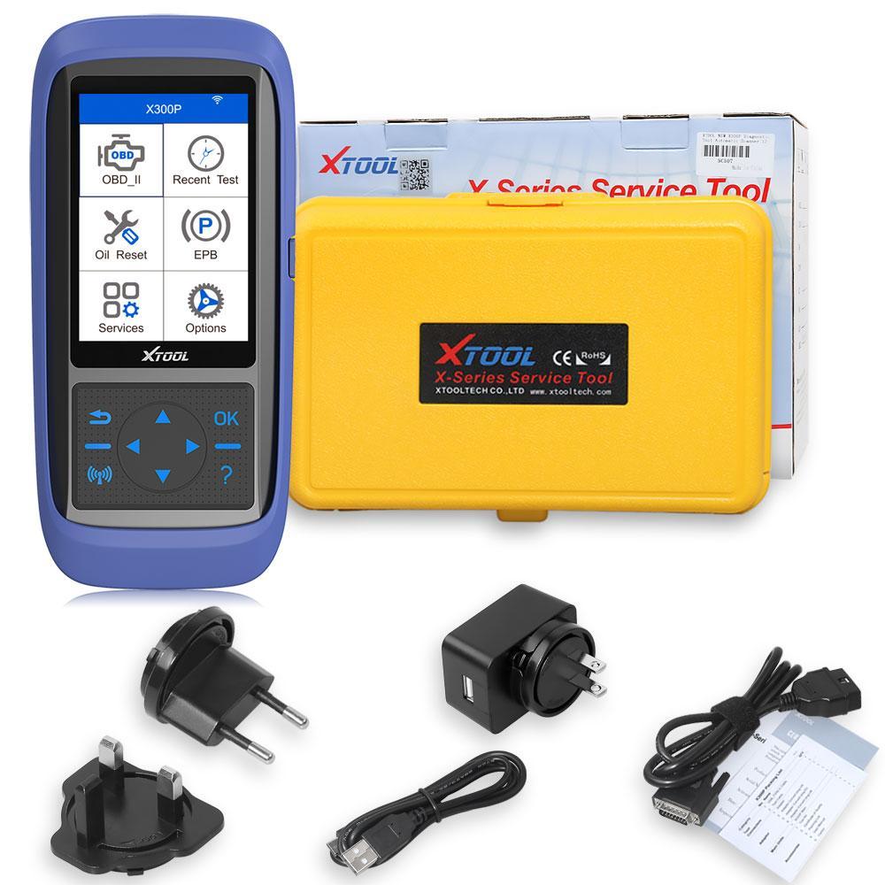 XTOOL X300P Diagnostic & Reset Tool with 16 Special Functions Update Online