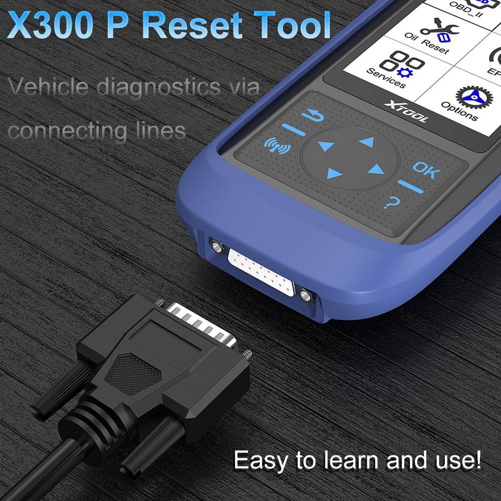 XTOOL X300P Diagnostic & Reset Tool with 16 Special Functions Update Online