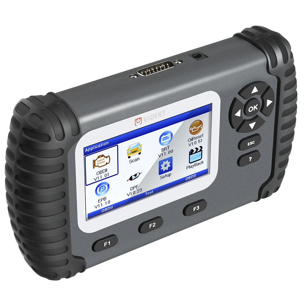 Vident iAuto700 Professional All System Scan Tool for Engine Oil Light EPB EPS ABS Airbag Reset Battery Configuration