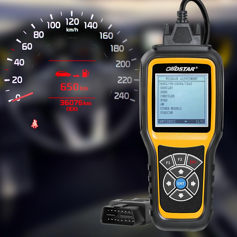 OBDSTAR X300M Specially Odometer Adjustment Via OBD2 Support Mercedes Benz & MQB VAG KM Function