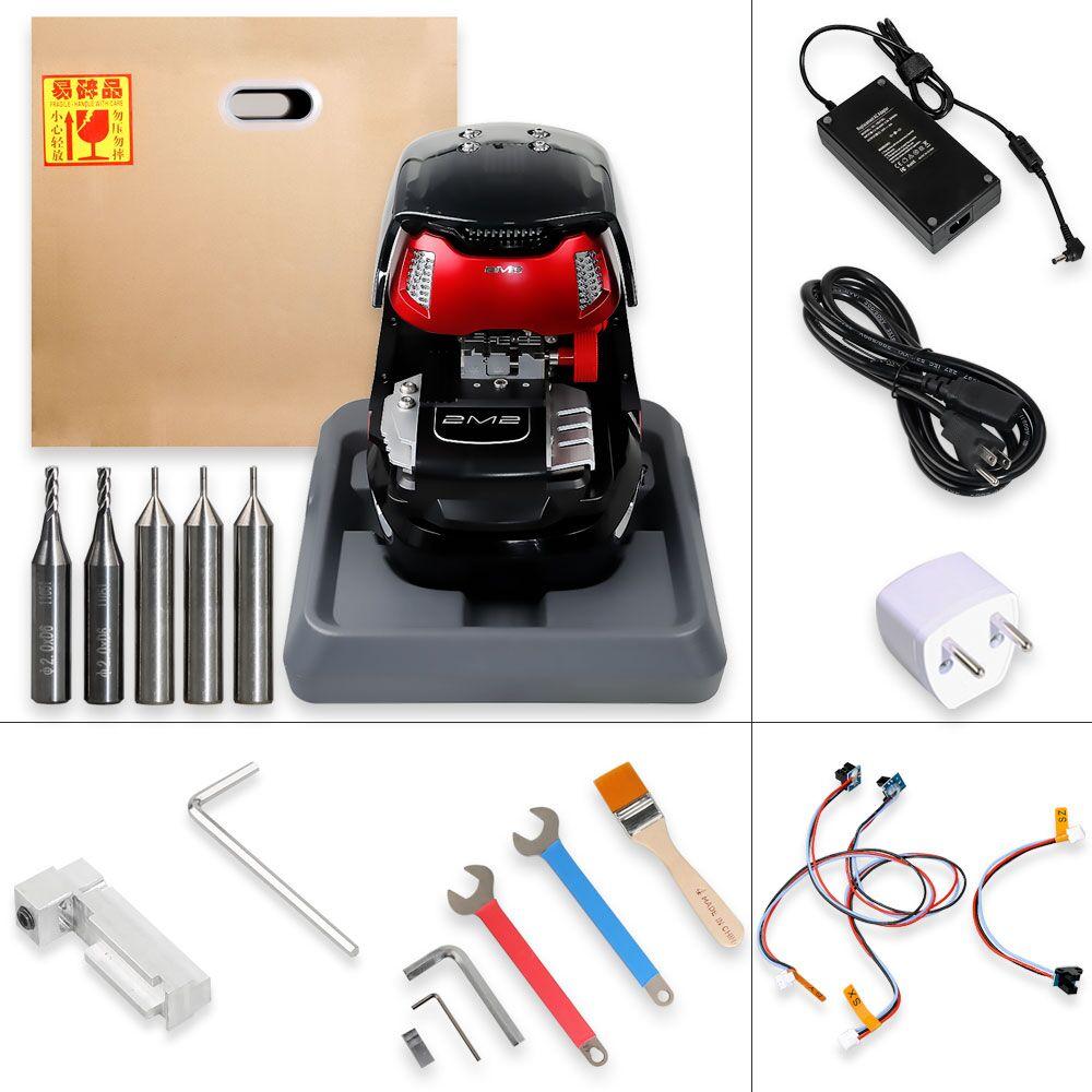 2M2 Magic Tank Automatic Car Key Cutting Machine Work on Android via Bluetooth with Database V2020.011501