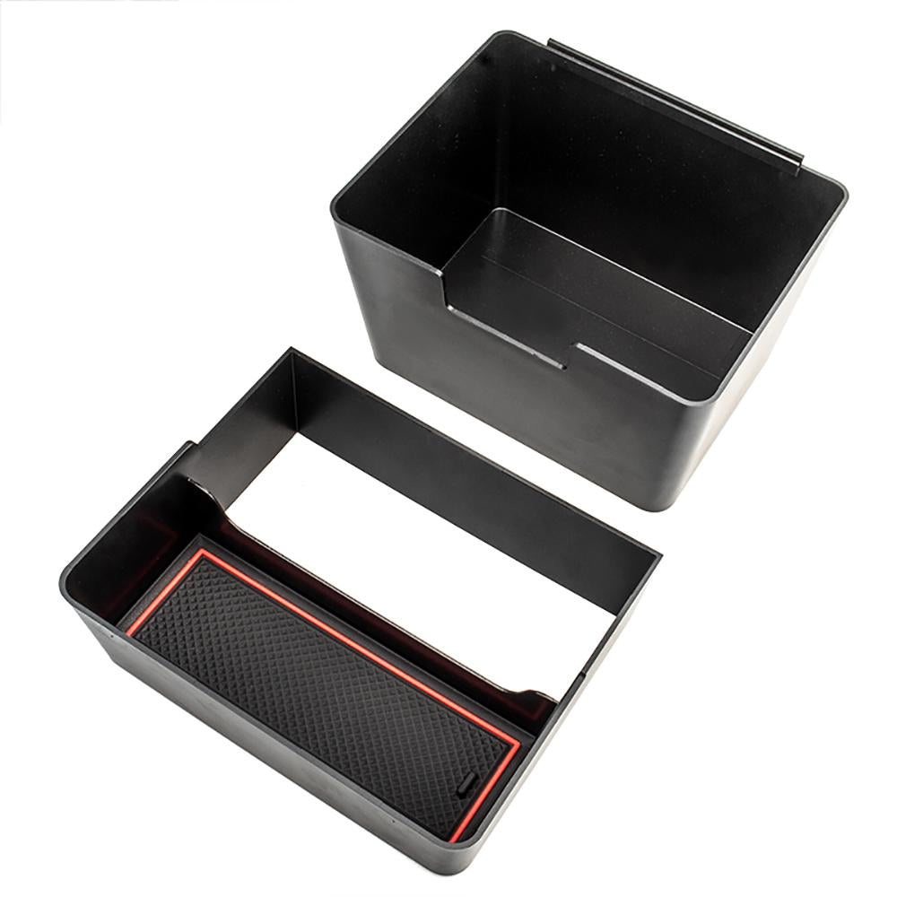 Car Central Armrest Box For 2017-2020 Tesla Model 3 Double Storage Design Tissue Box Trash Can Stowing Tidying