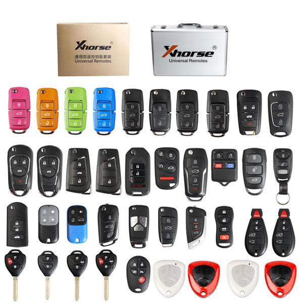 Xhorse Universal Remote Keys English Version Packages 39 Pieces for VVDI2 or VVDI Mini Key Tool