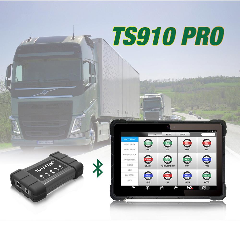 IDUTEX TS910 PRO Heavy Duty Vehicles Smart Diagnostic Platform