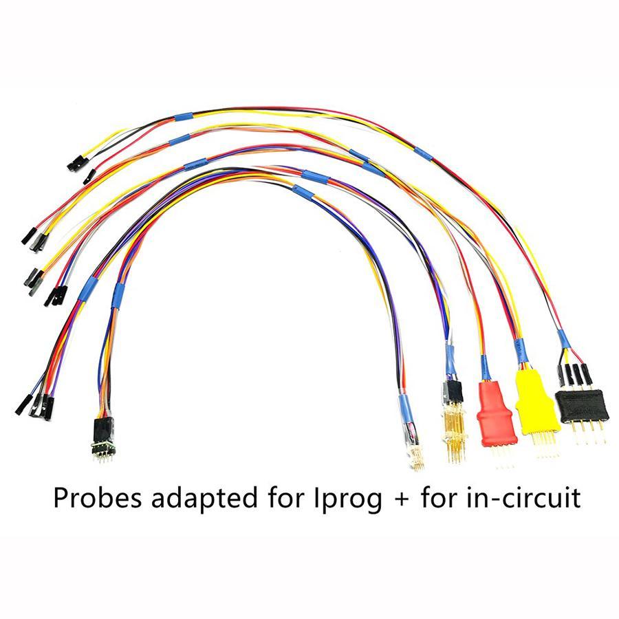 V85 Iprog+ Pro Programmer Full Version with Probes Adapters + IPROG Plus PCF79xx SD Card Adapter + Universal RDIF Adapter