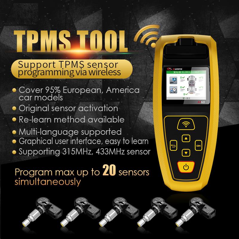 AT60 TPMS Programming Diagnostic service tool Main Unit without Sensor Tool
