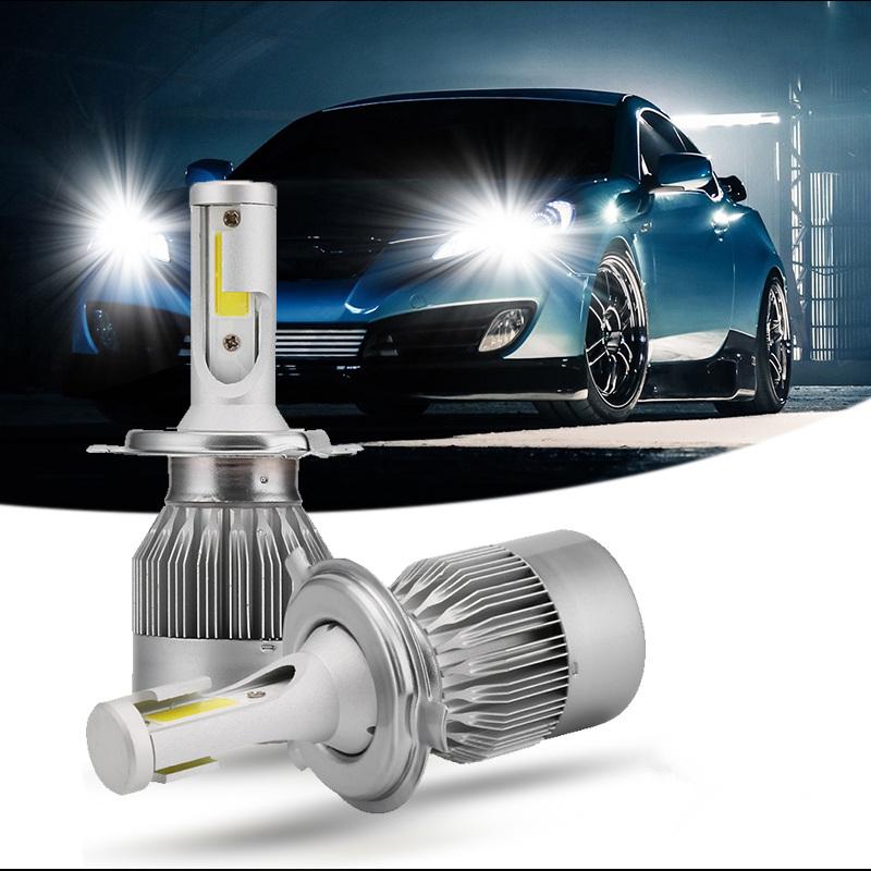 2X H7 Led Car Headlights H4 80 w 8000lm Led Car Light Bulbs H1 H8 H9 H11 Car Headlights 6000 k led C6 12 v Led Fog Lights