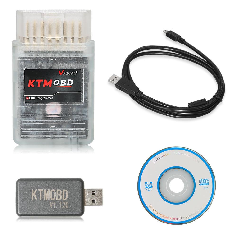 KTMOBD 1.20 Version Supports Toyota Honda Hyundai Kia Ford V-A-G ECUs Read/ Write Programmer