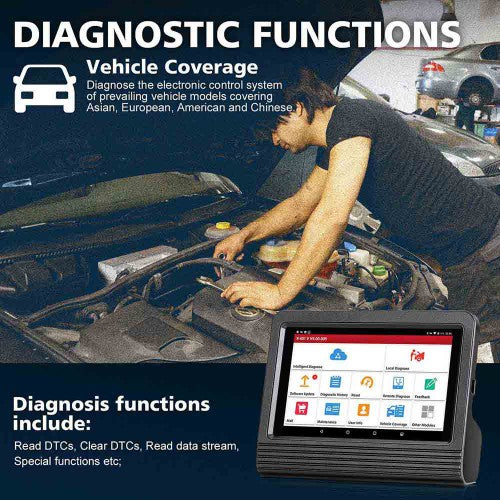 Launch X431 V 8inch Tablet Wifi/Bluetooth Full System Diagnostic Tool One Years Free Update Online [EU&US Stock]