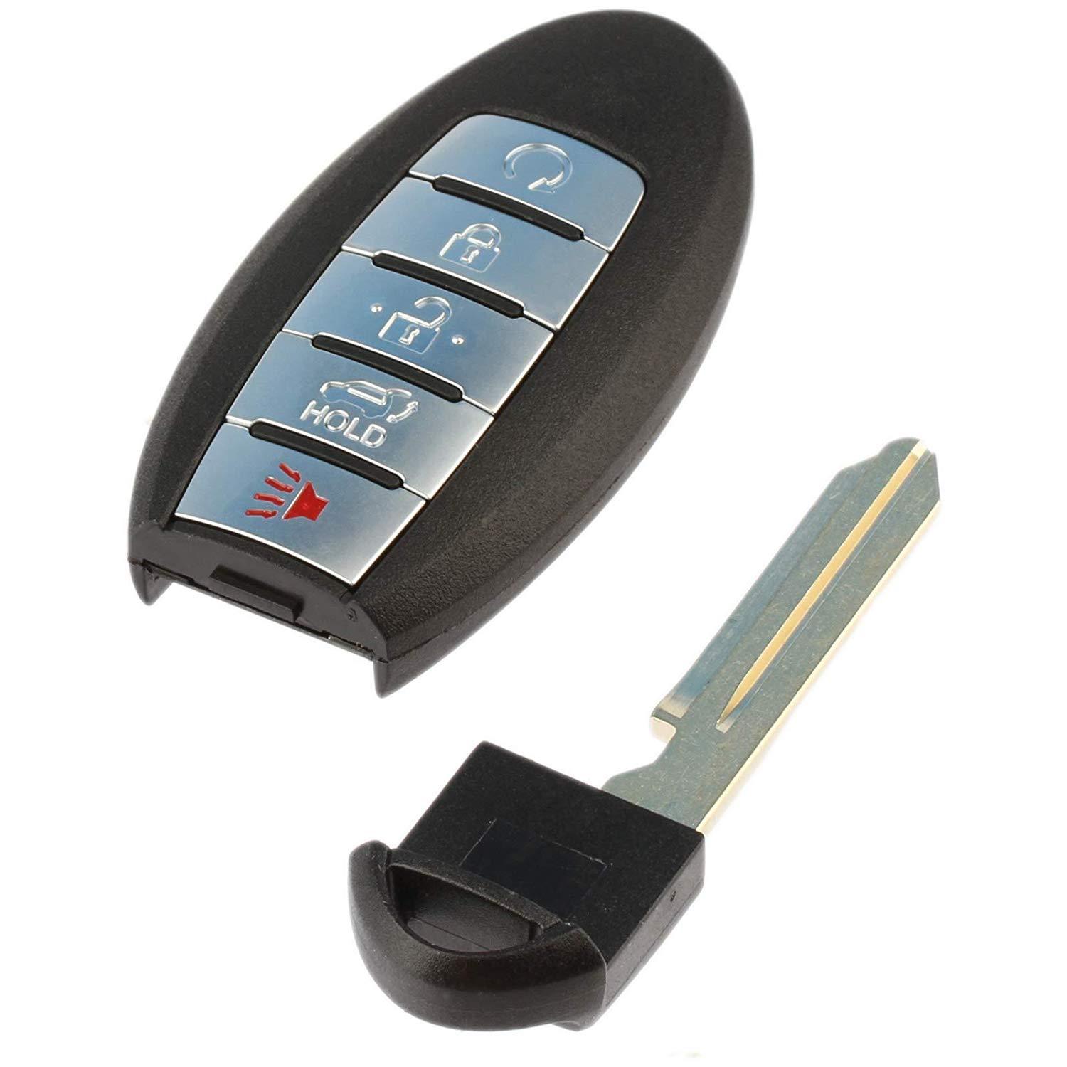 Car Remote Key for Nissan Patrol 5 Buttons 433.92MHz 10pcs/set