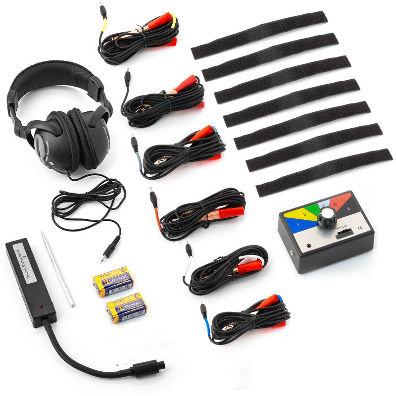 6 Channel Automotive Combination Electronic Stethoscope Kit Car Diagno ...