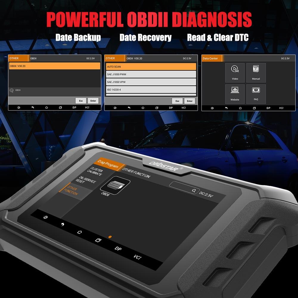 OBDSTAR ODO Master with Odometer Adjustment/Oil Reset/OBDII Functions ...