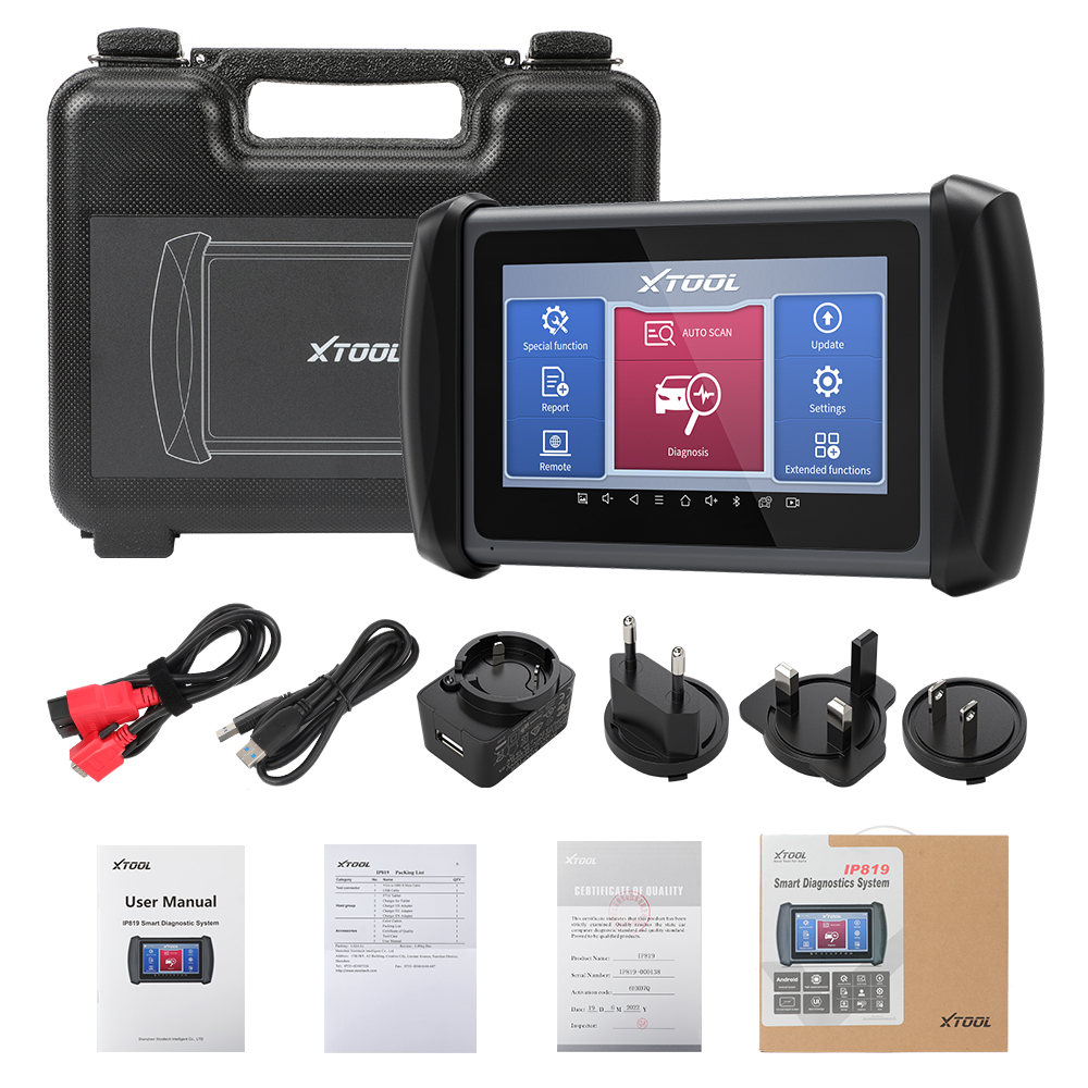 XTool IP819 Automotive Diagnostic Scan Tools 2022 Newest Version XTool ...