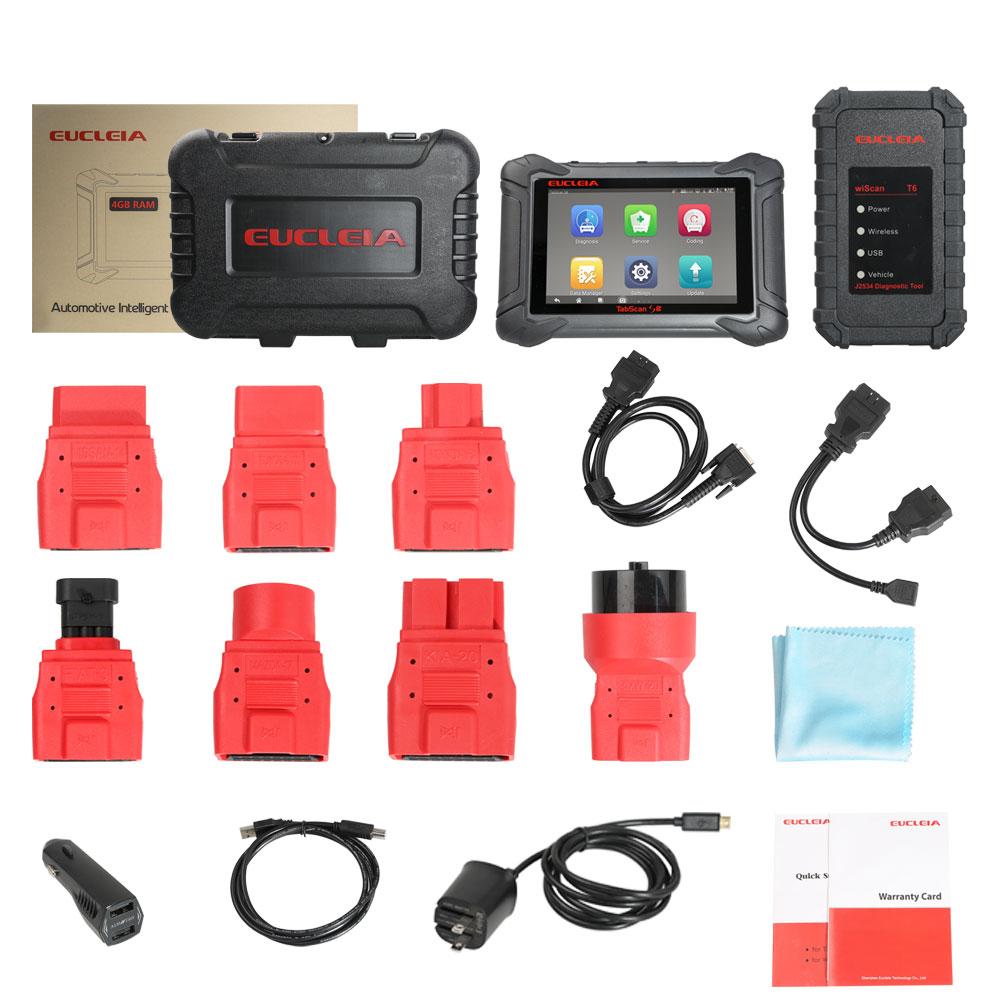 EUCLEIA Tabscan S8 Auto Intelligent Dual-mode Diagnostic System Update Online for 18 Months