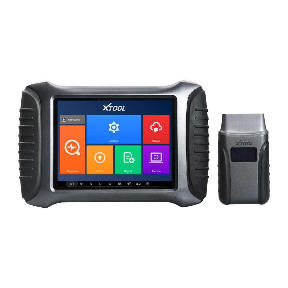 XTOOL A80 Vollsystem-Fahrzeugdiagnosetool unterstützt Programmierung/Kilometerstandsanpassung